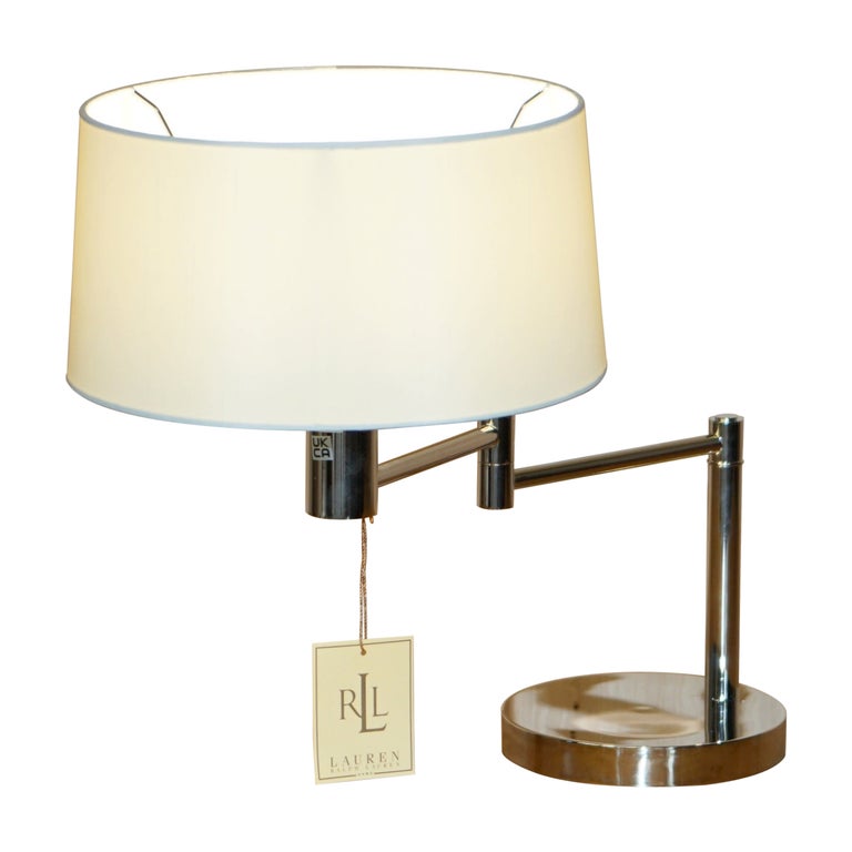 OF BNIB ORIGINAL RALPH LAUREN ARTICULATED SWiNG ARM TABLE LAMPS