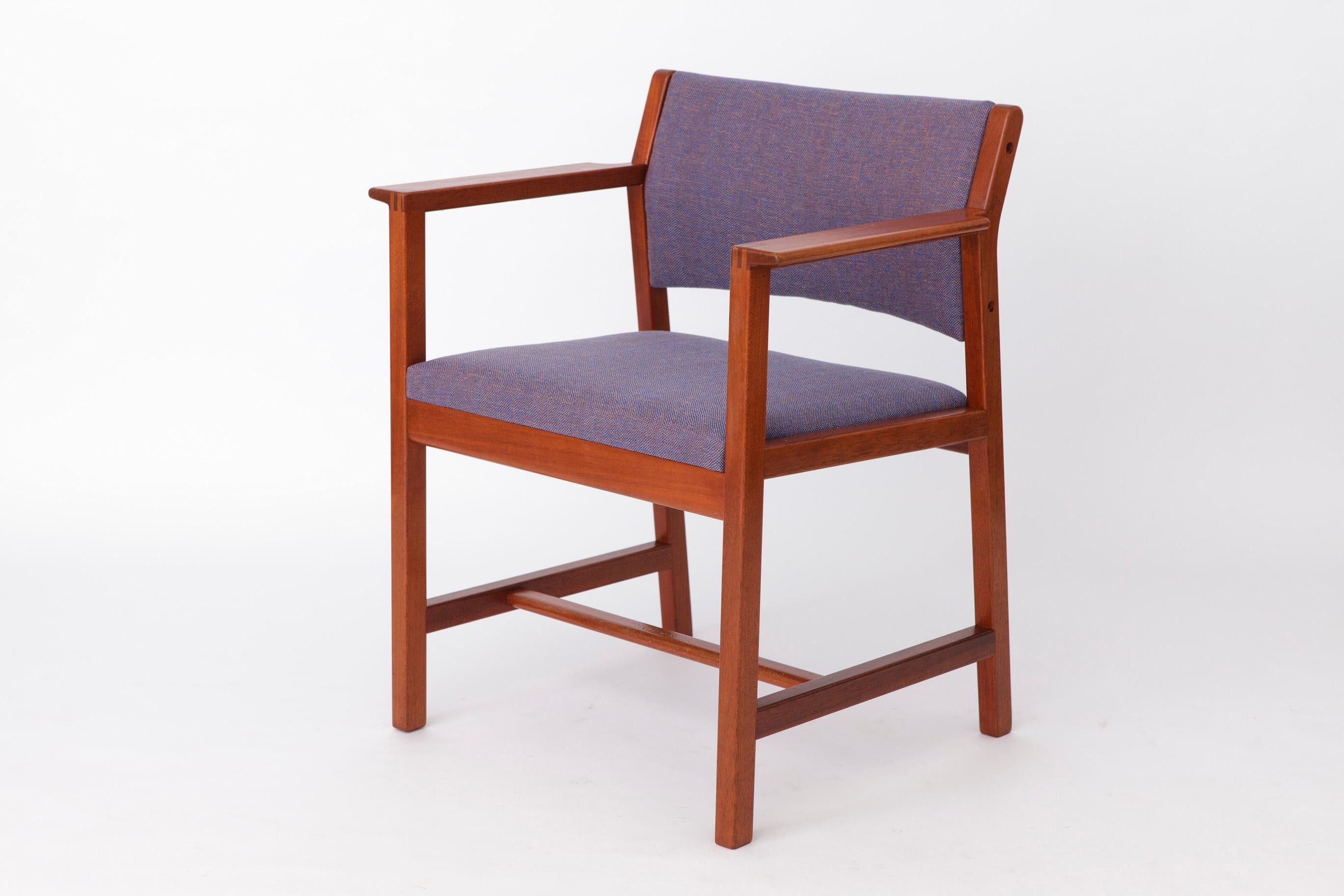 1 de 2 Sillón Vintage Børge Mogensen años 60 para Fredericia Stolefabrik Danés en venta