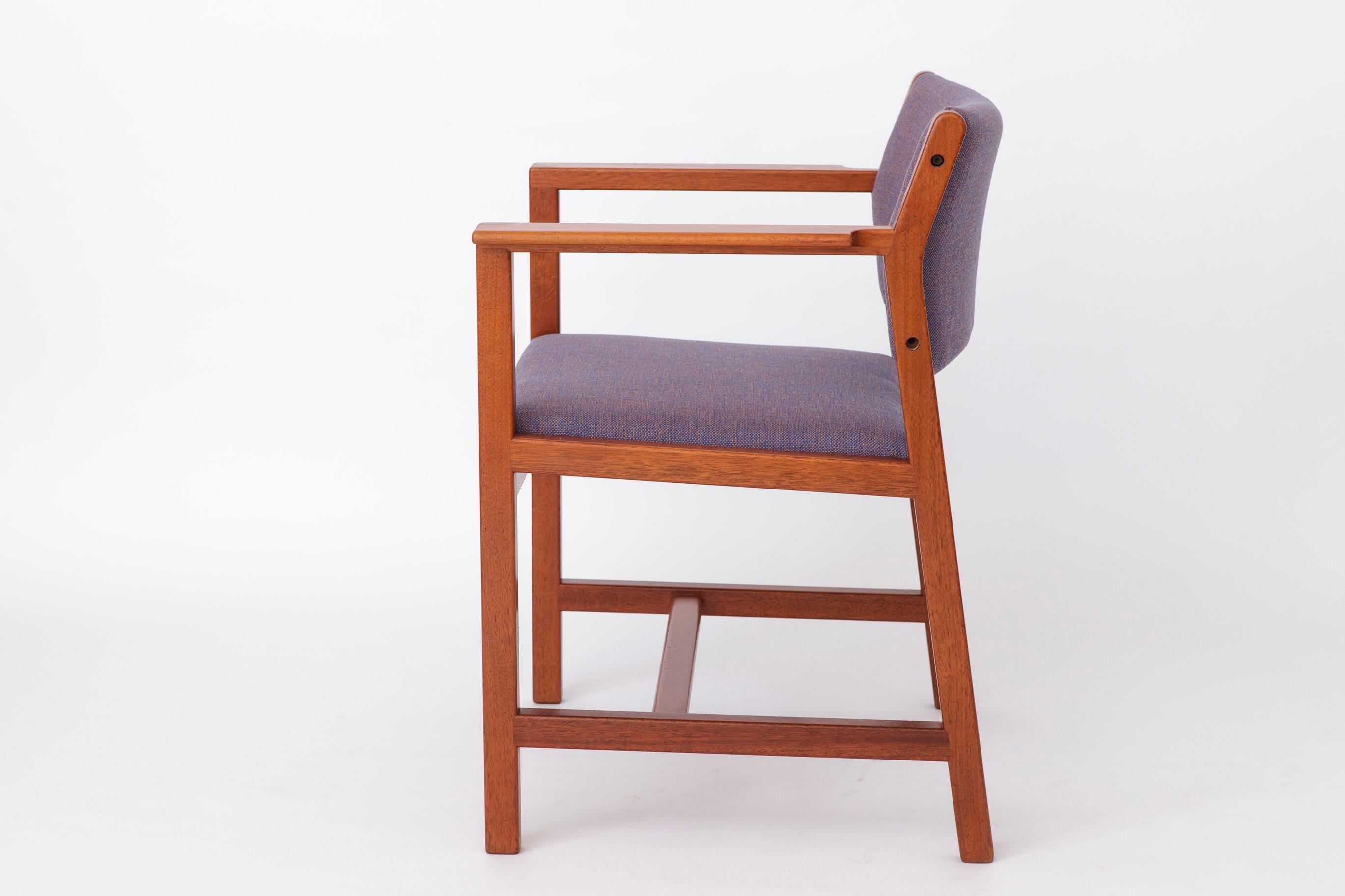 1 de 2 Sillón Vintage Børge Mogensen años 60 para Fredericia Stolefabrik mediados del siglo XX en venta