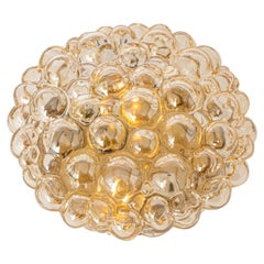 1 of 2 Bubble Glass Flushmounts by Helena Tynell, Limburg, Germany, 1970s