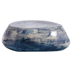 1 of 2 Deposit Custom Table for Tamara Feldman - Blue ceramic coffee table
