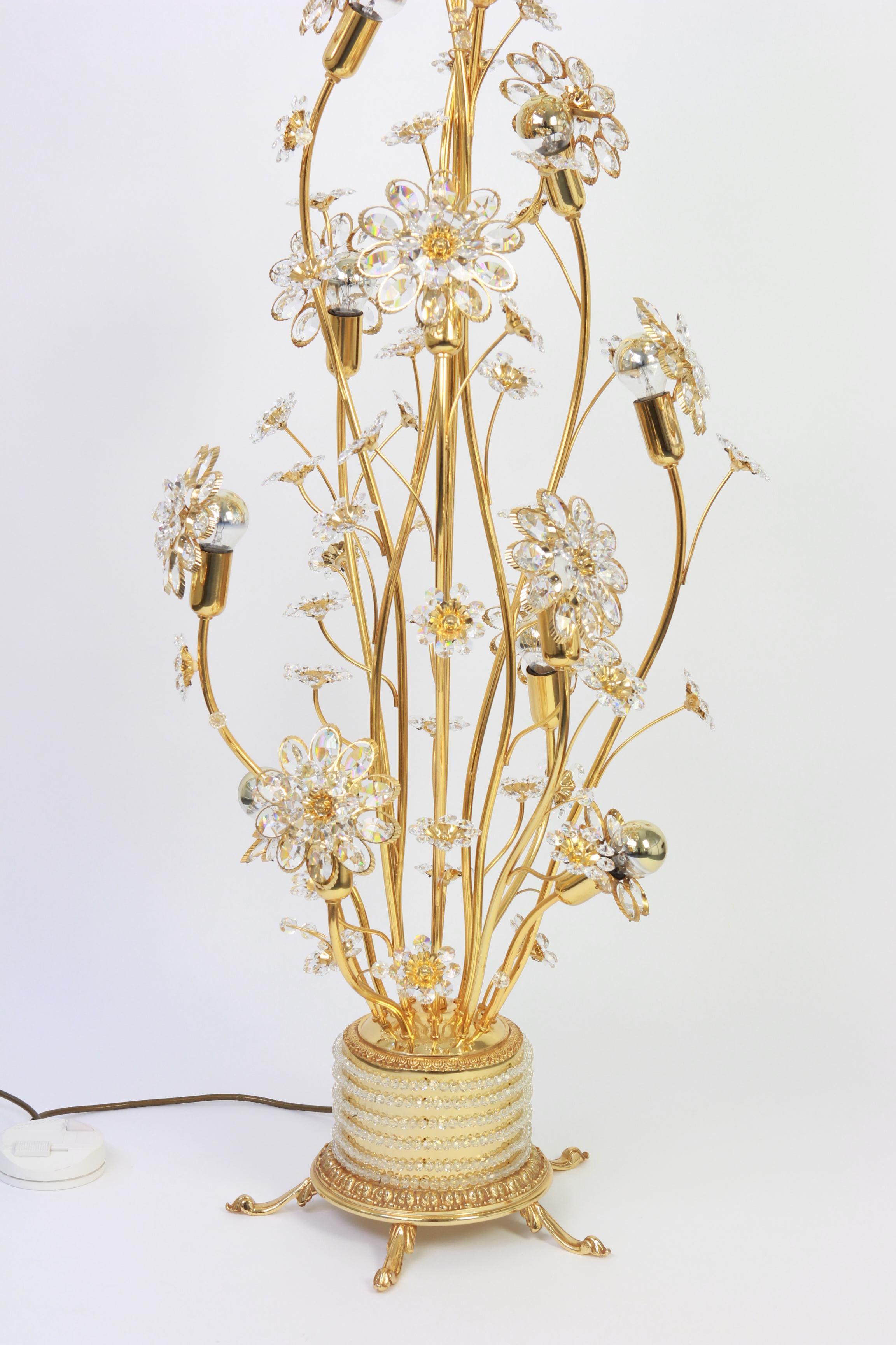1 of 2 Exquisite Floor Lamp by Palwa, Germany, 1960s 2