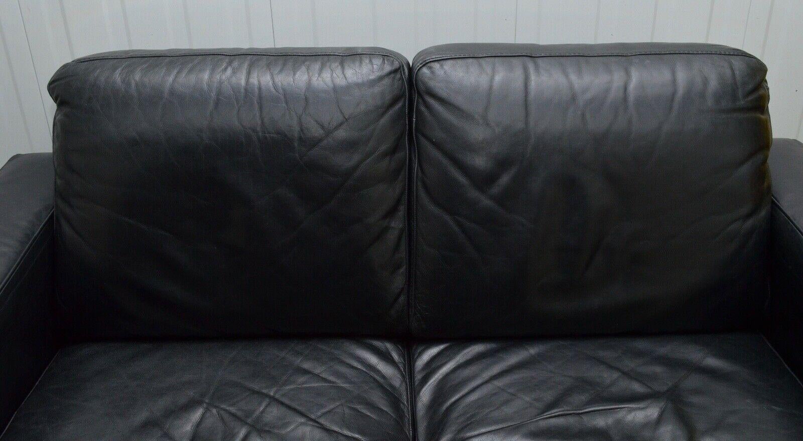 used natuzzi leather sofa