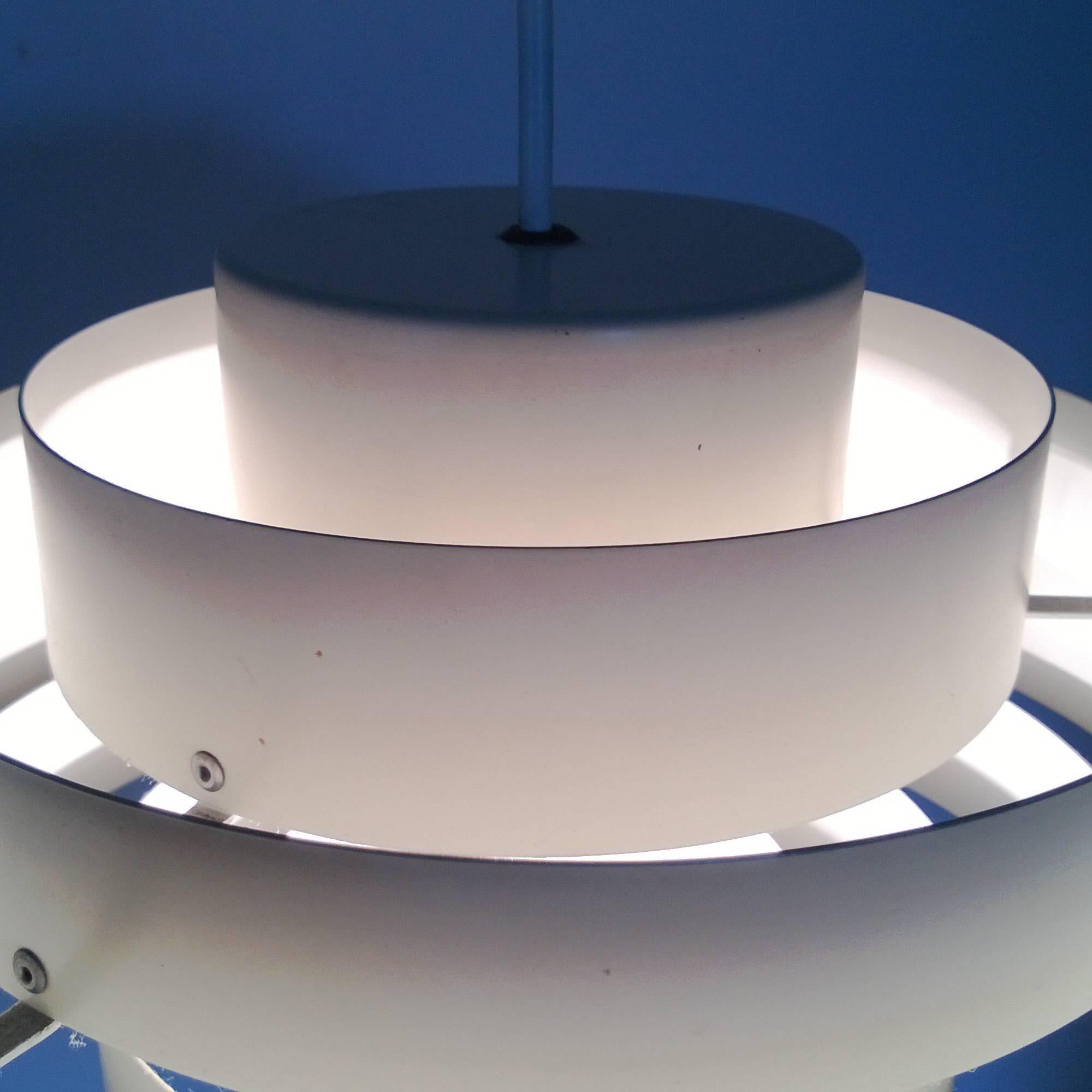 1 of 2 Fog & Mørup Luce a sospensione Modello Ultra Design Jo Hammerborg Danese in vendita 1