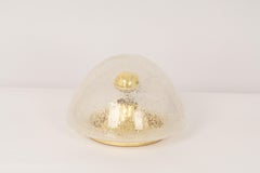 1 von 3 Glas-Deckenleuchten des Raumfahrtzeitalters von Hoffmeister, Deutschland, 1960er Jahre