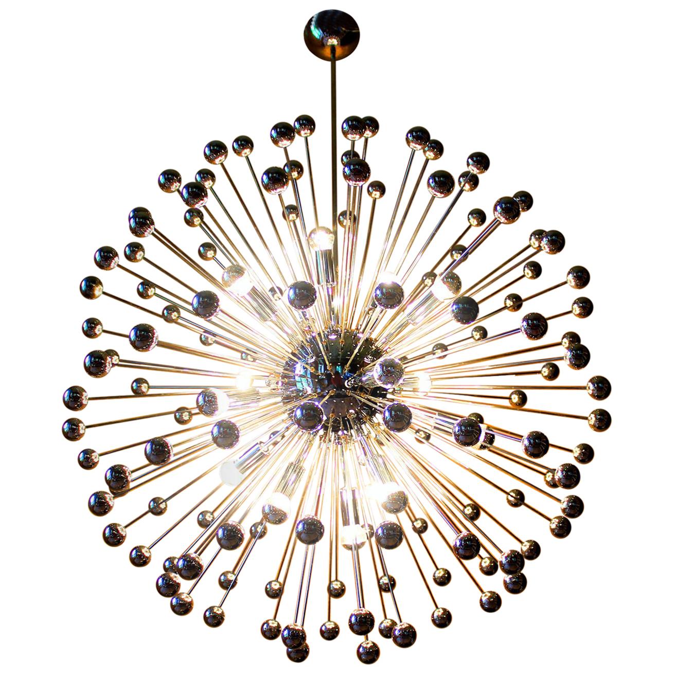 1 of 2 Grand Ballroom Concert Hall Chandelier, Germany, 1970s