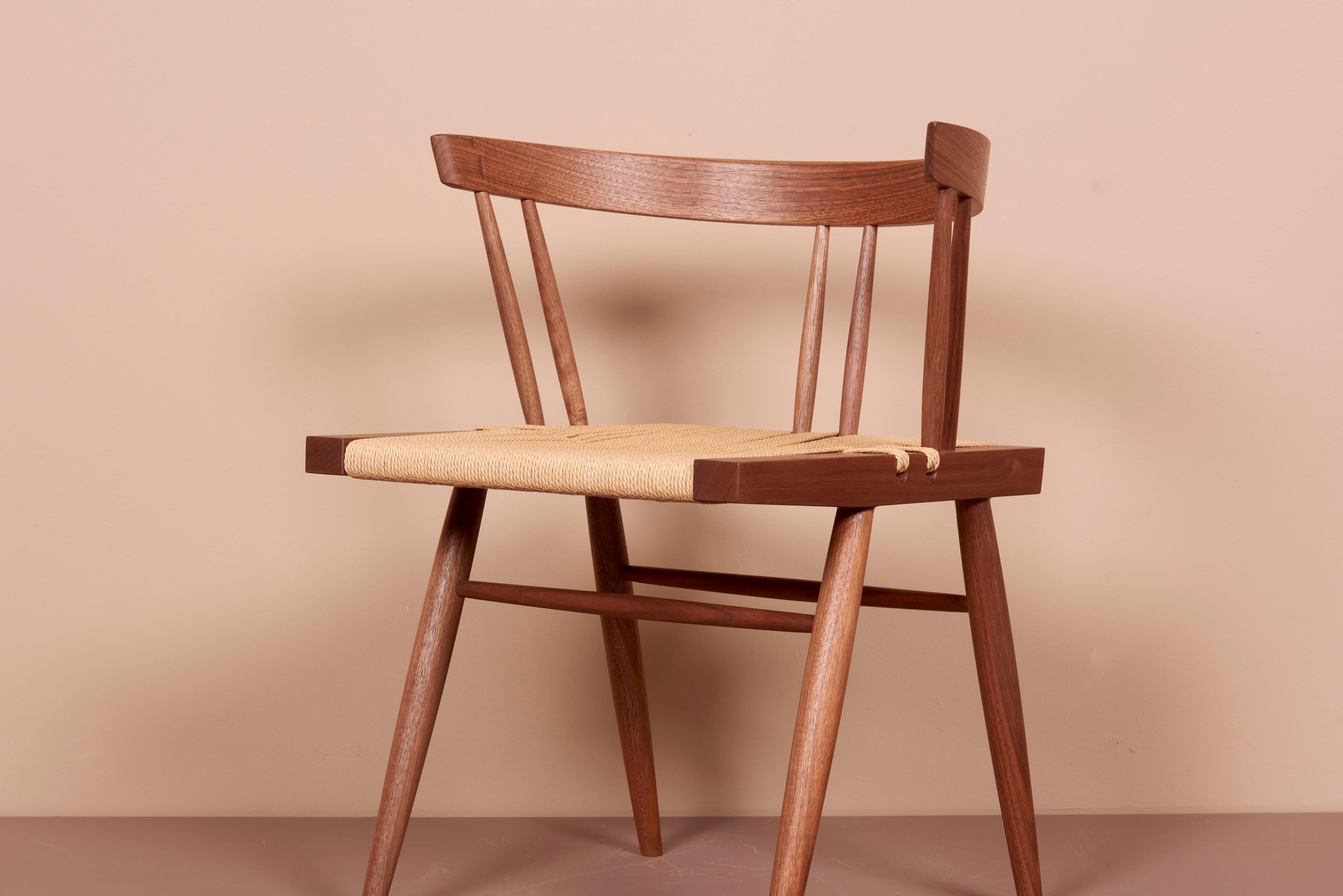 Grass Seated Dining Chairs by George Nakashima Studio, US, 2022 4