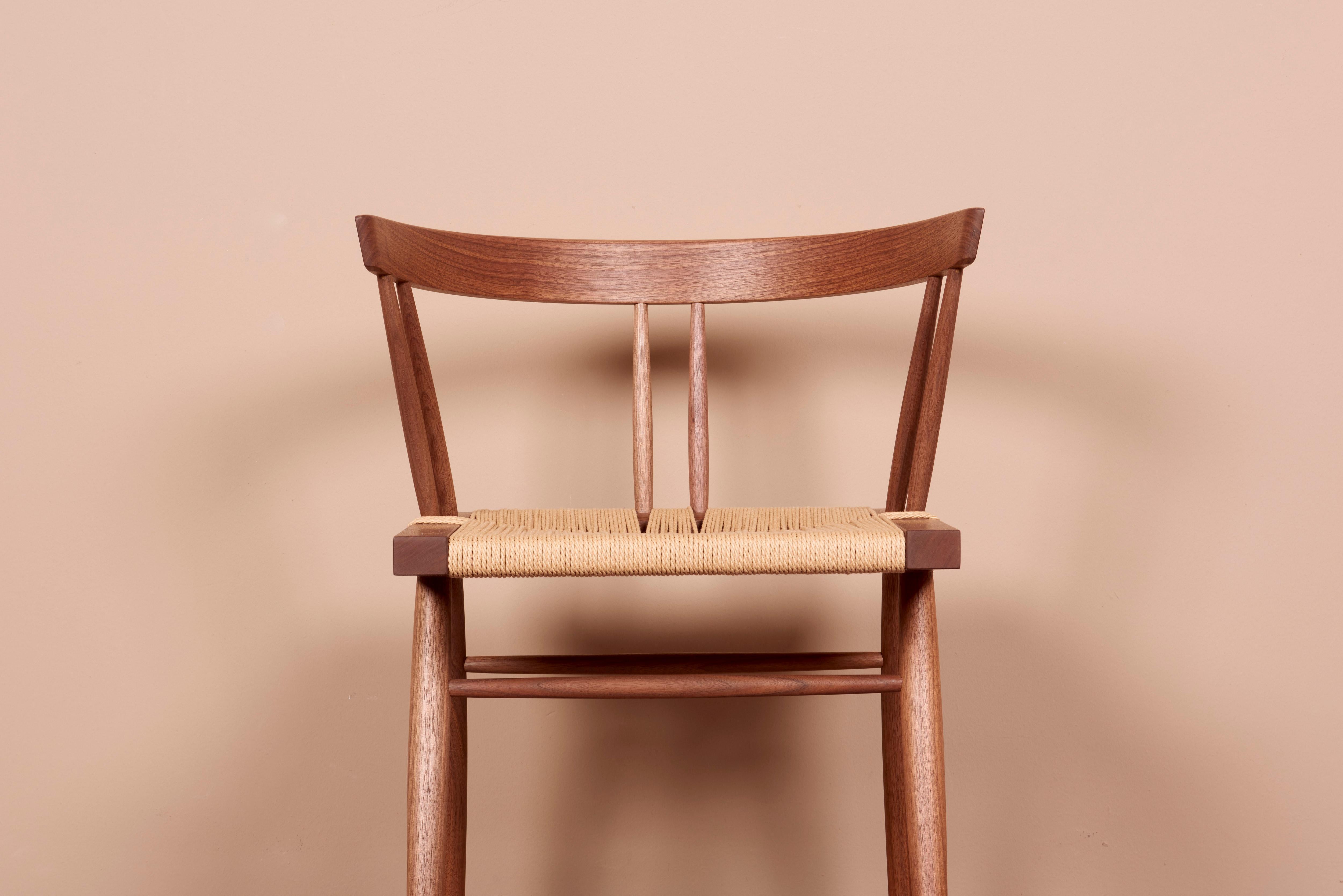 Grass Seated Dining Chairs by George Nakashima Studio, US, 2022 5