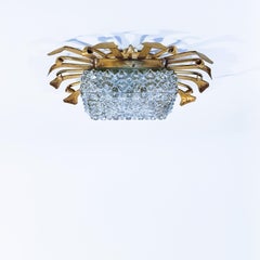 1 de 2 montures de chasse d'eau en fer forgé Hollywood Regency par Ferro Art, Espagne, années 1950