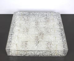 1 of 2 Grande montatura ad incasso in vetro di Murano di Kalmar, Austria, anni '60