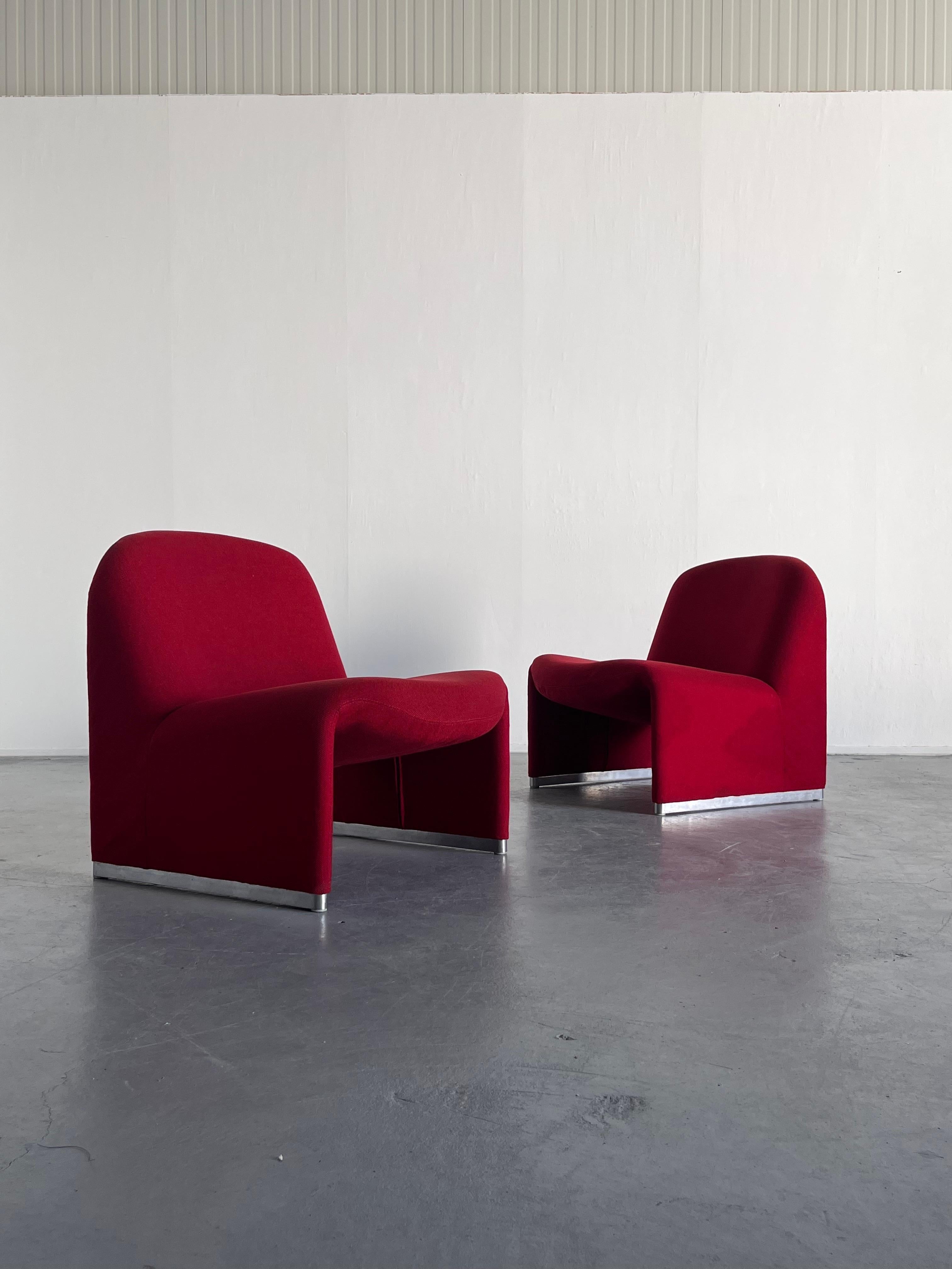 Mid-Century Modern 1 of 2 Iconic 'Alky' chairs by Giancarlo Piretti for Anonima Castelli, 1970s