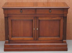 1 of 2 Large Grange France Cherry Wood Sideboard Cupboard Drawers Lovely Timber