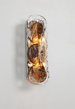 1 de 2 Apliques grandes de cristal de Murano Kalmar Citrus, Austria, años 60