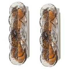 1 de 2 Apliques grandes de cristal de Murano Kalmar Citrus, Austria, años 60