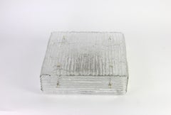 1 of 2 Grande plafoniera in vetro di Murano di Kalmar, Austria, anni '60