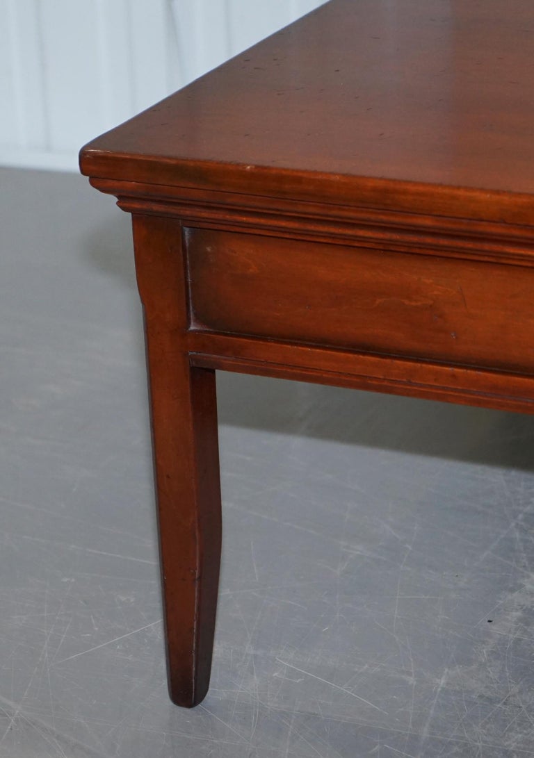 1 of 2 Hardwood Harrods Kennedy Military Campaign Coffee Table Internal ...
