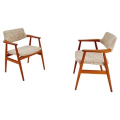 1 de 2 Silla con brazo danesa de mediados de siglo de Svend Age Eriksen para Glostrup
