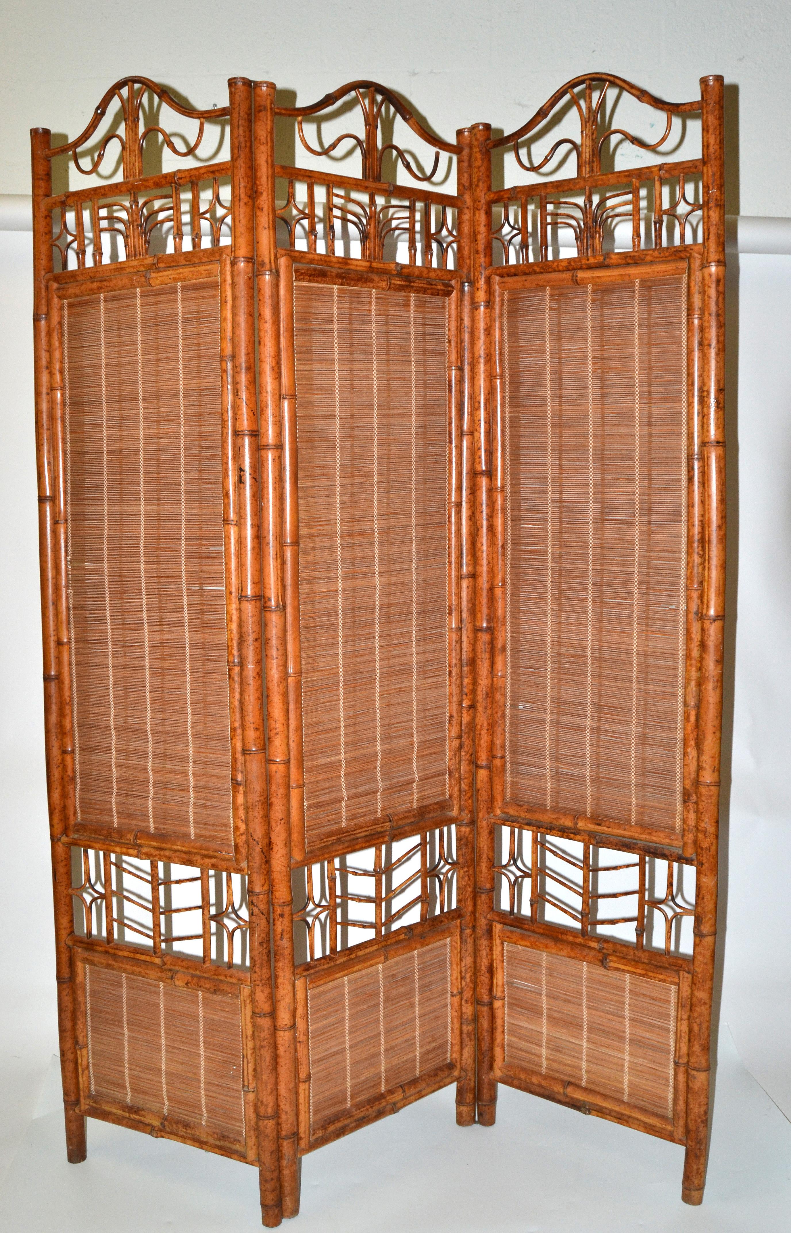 bamboo room divider