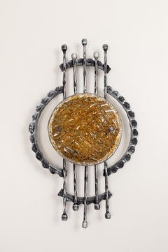 1 of 2 Mid-Century Murano Wall Sconces by Tom Ahlstrom and Hans Ehrlich