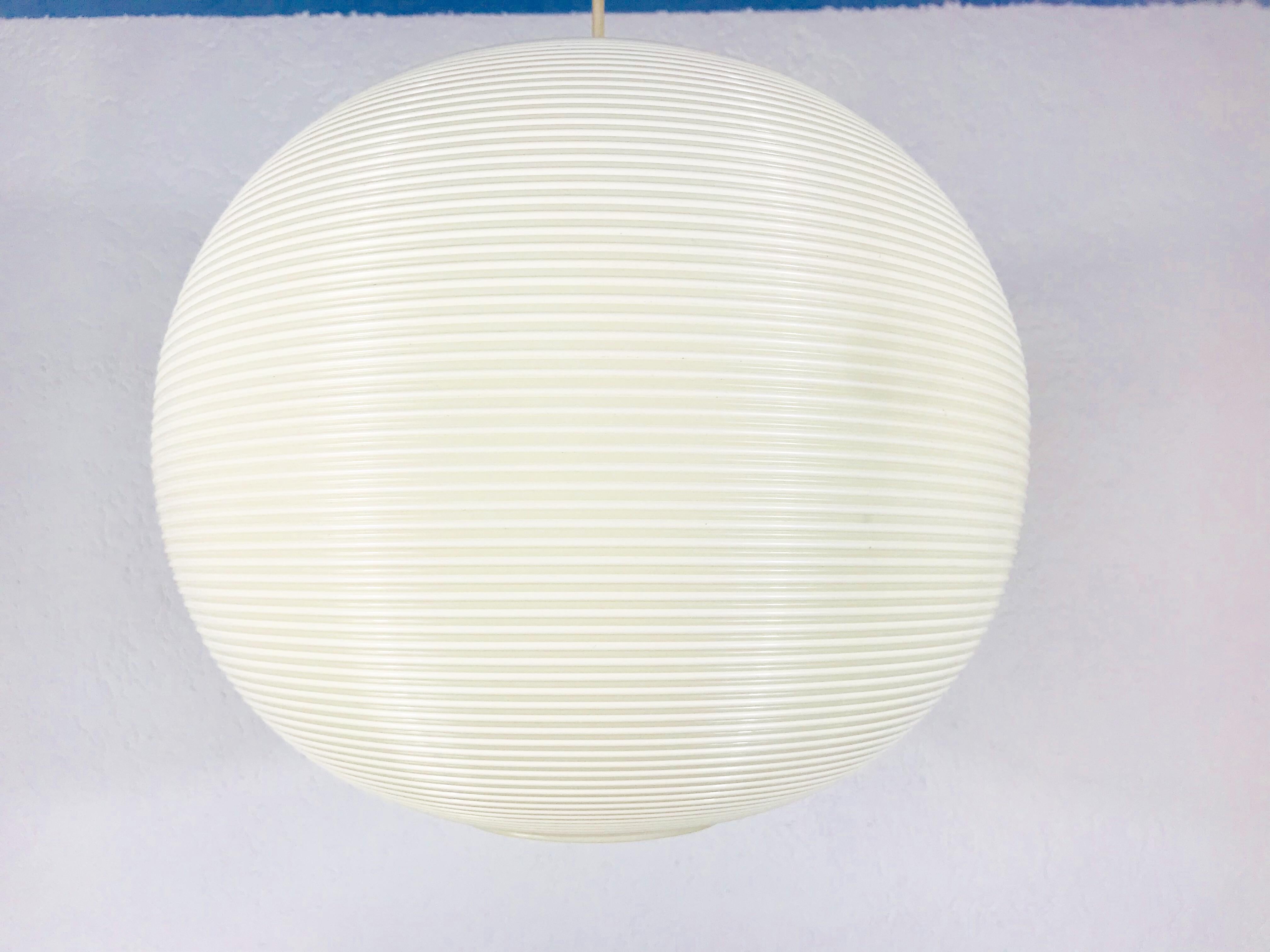 1 of 2 Midcentury Rotaflex Pendant Lamp, 1960s 1
