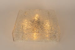 1 of 3 Plafoniera in vetro di Murano di Kalmar, Austria, anni '60