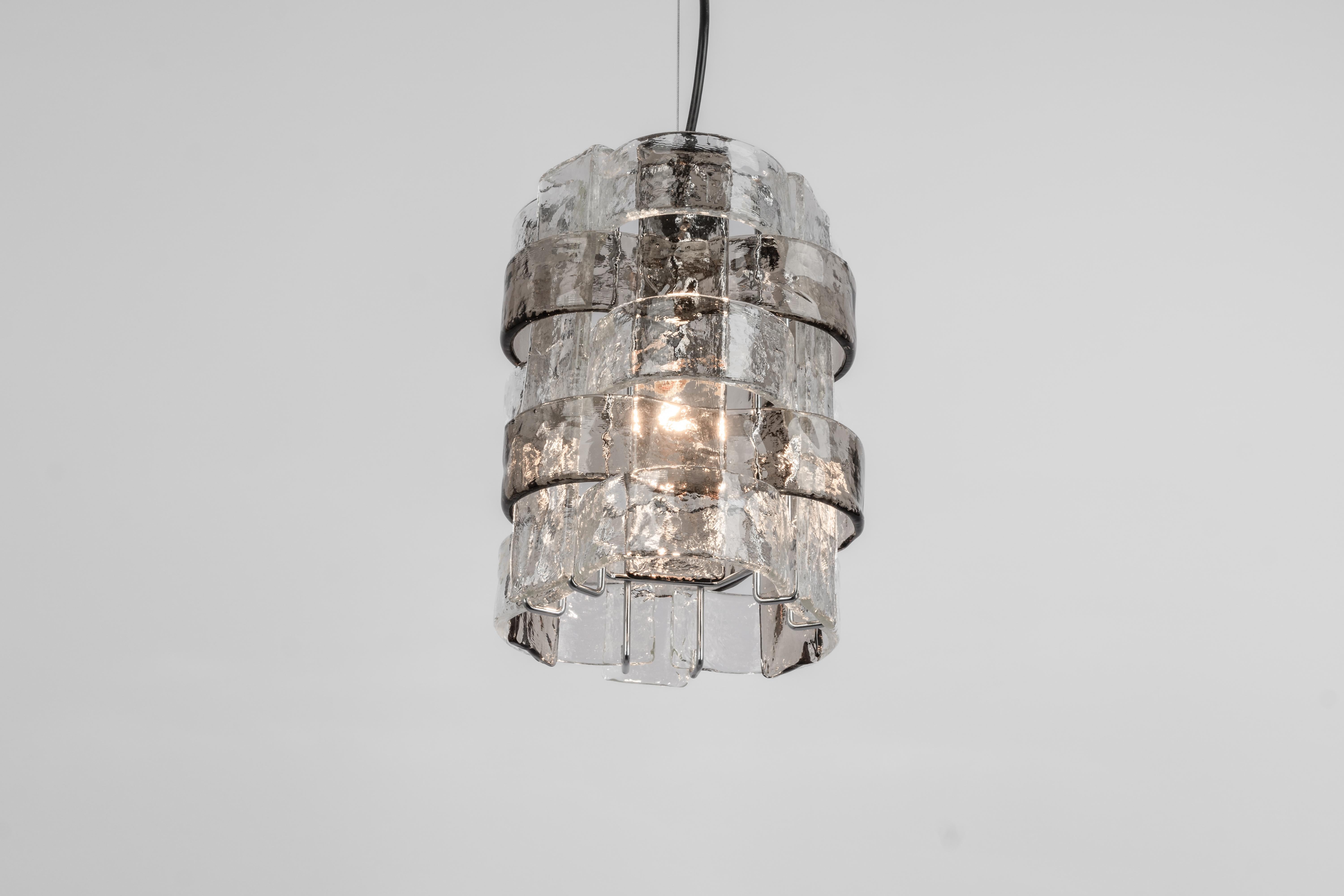 1 des 2 Murano Glass Lights Design-Light par Carlo Nason pour Mazzega, années 1970 en vente 1