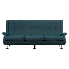 1 of 2 Newly Upholstered Regent Sofa by Marco Zanuso for Arflex