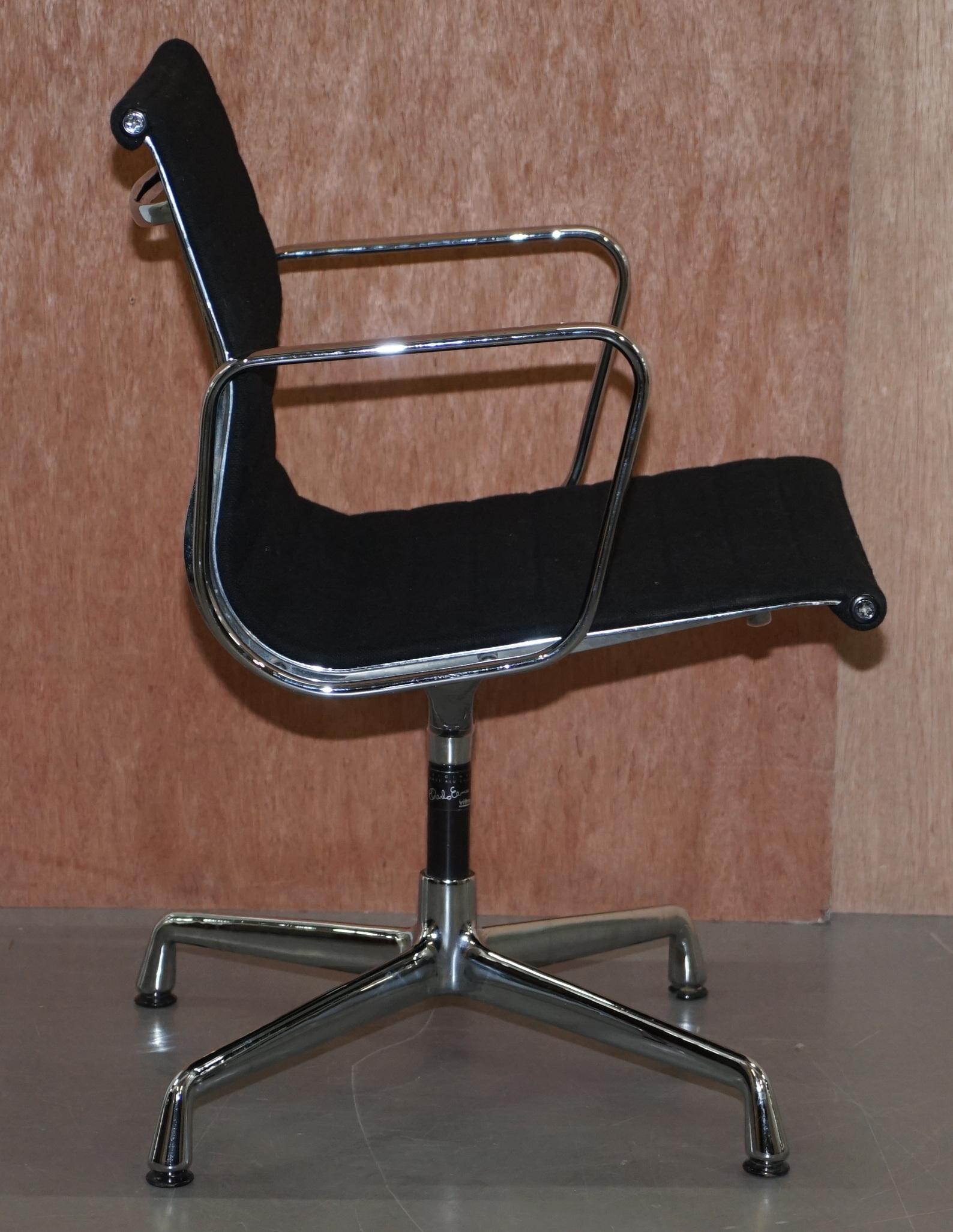 1 of 2 Original Vitra Eames EA 108 Hopsak Swivel Office Chairs 2