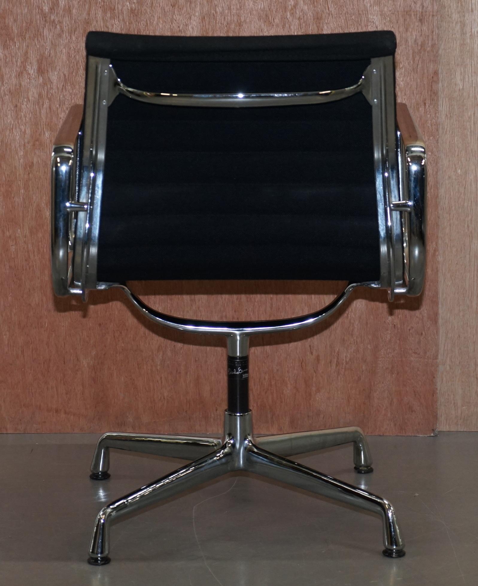 1 of 2 Original Vitra Eames EA 108 Hopsak Swivel Office Chairs 3