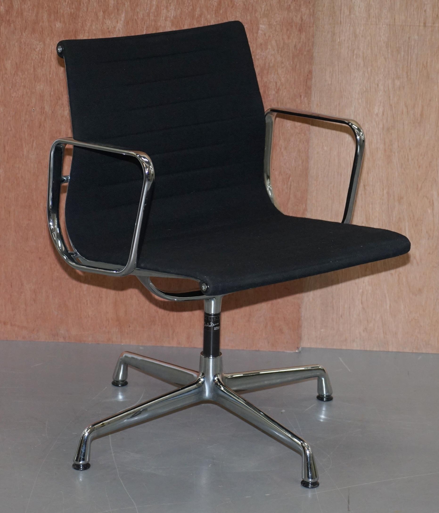 1 of 2 Original Vitra Eames EA 108 Hopsak Swivel Office Chairs 5