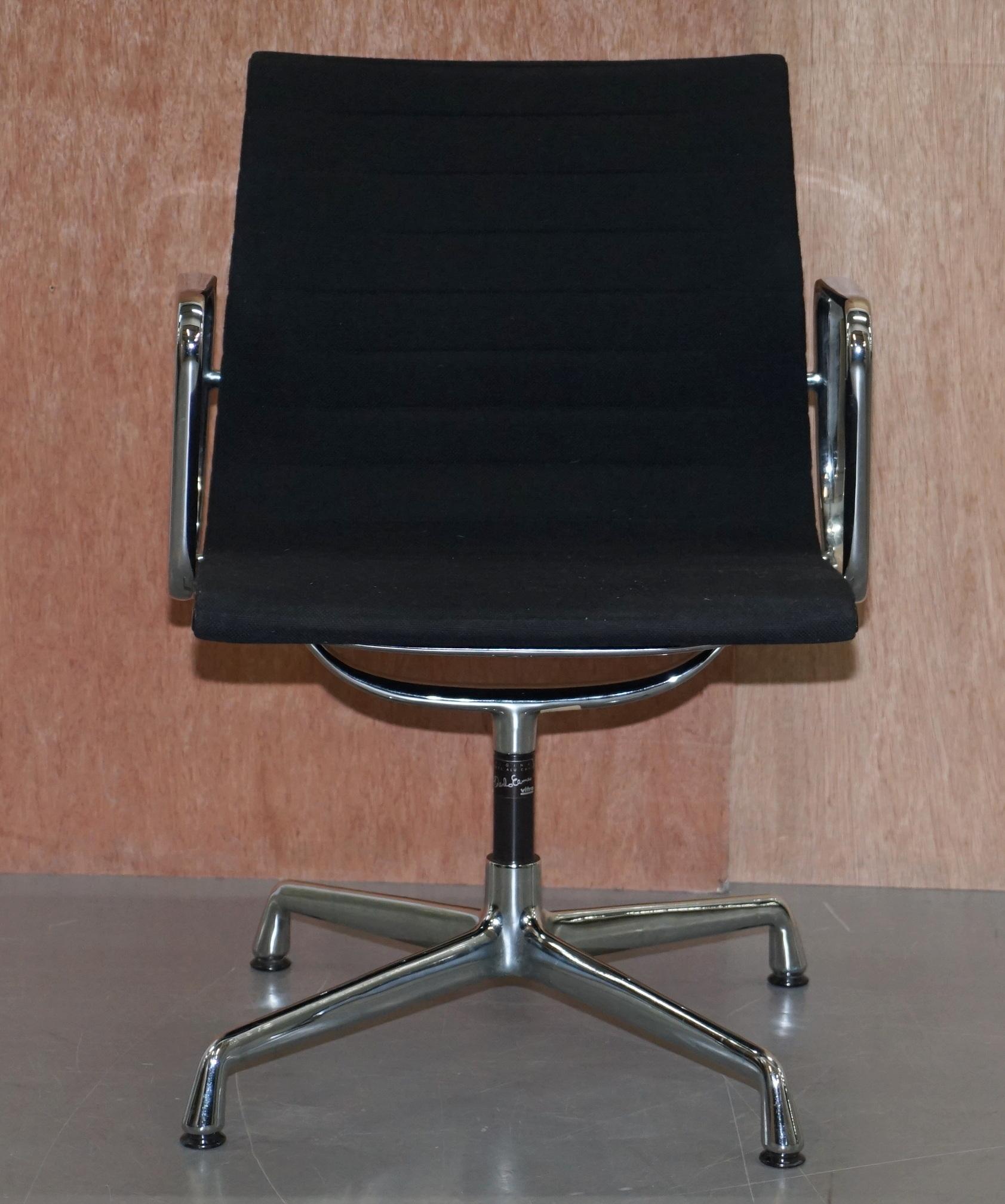 1 of 2 Original Vitra Eames EA 108 Hopsak Swivel Office Chairs 6