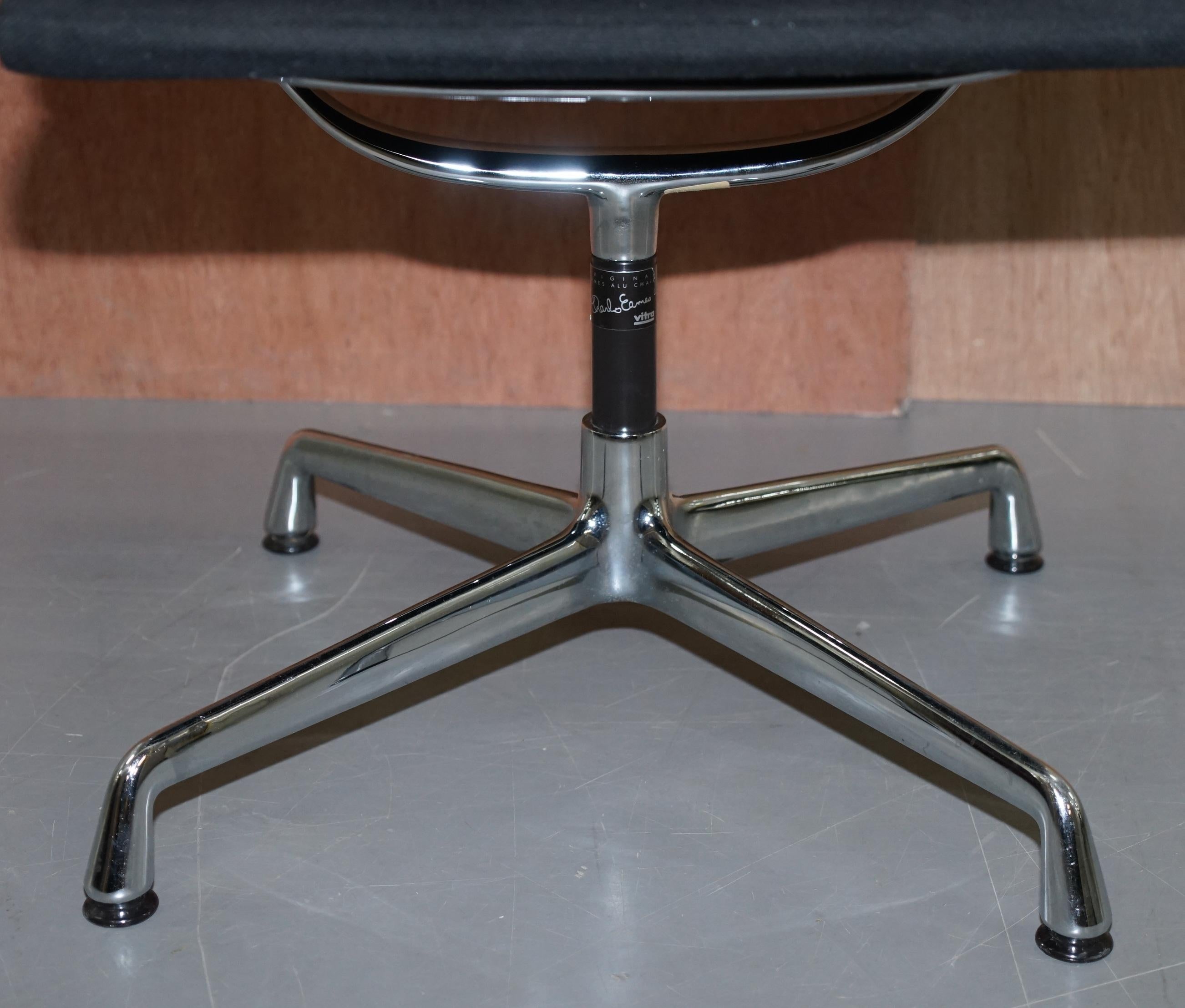 1 of 2 Original Vitra Eames EA 108 Hopsak Swivel Office Chairs 7