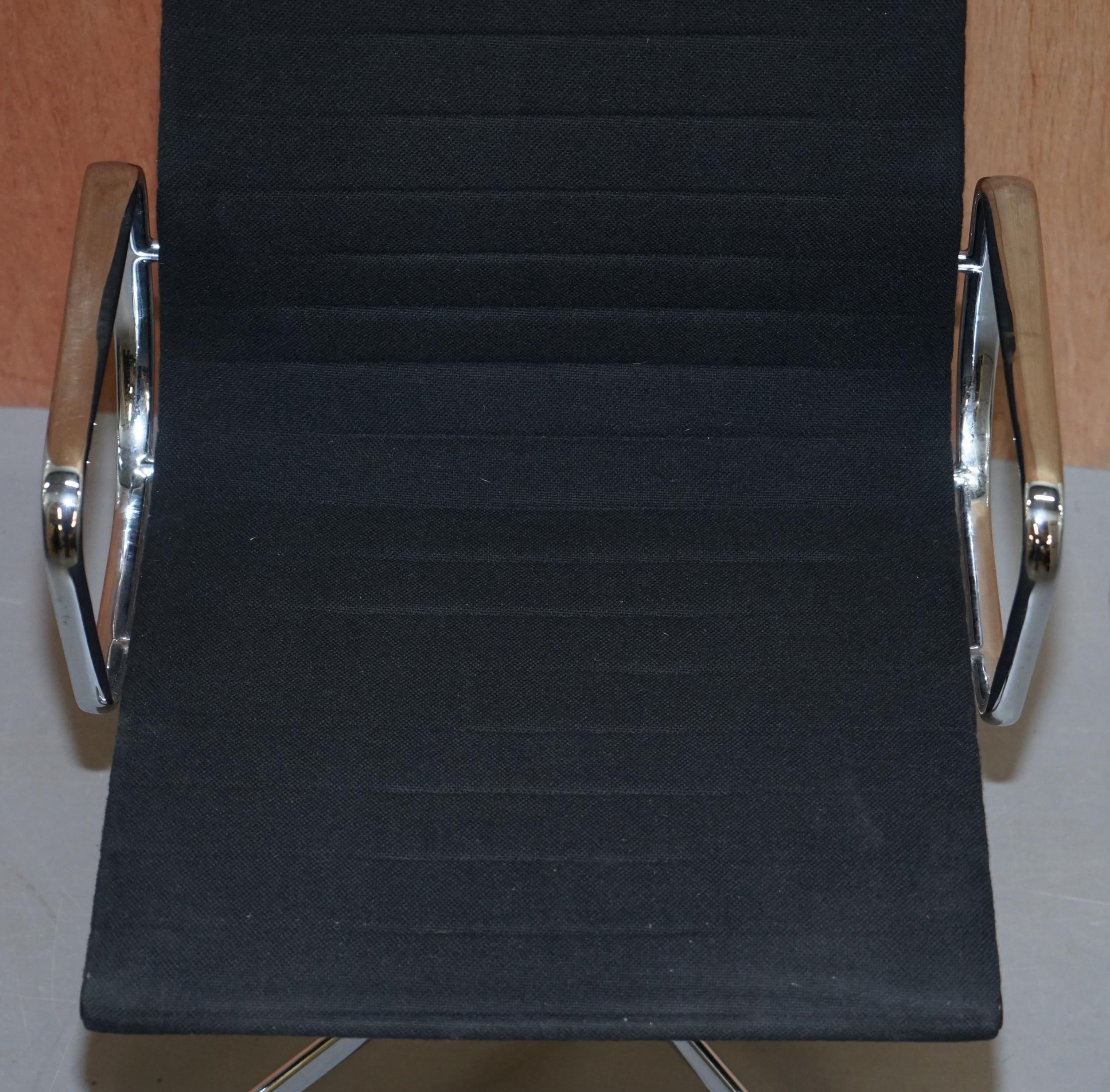 1 of 2 Original Vitra Eames EA 108 Hopsak Swivel Office Chairs 9