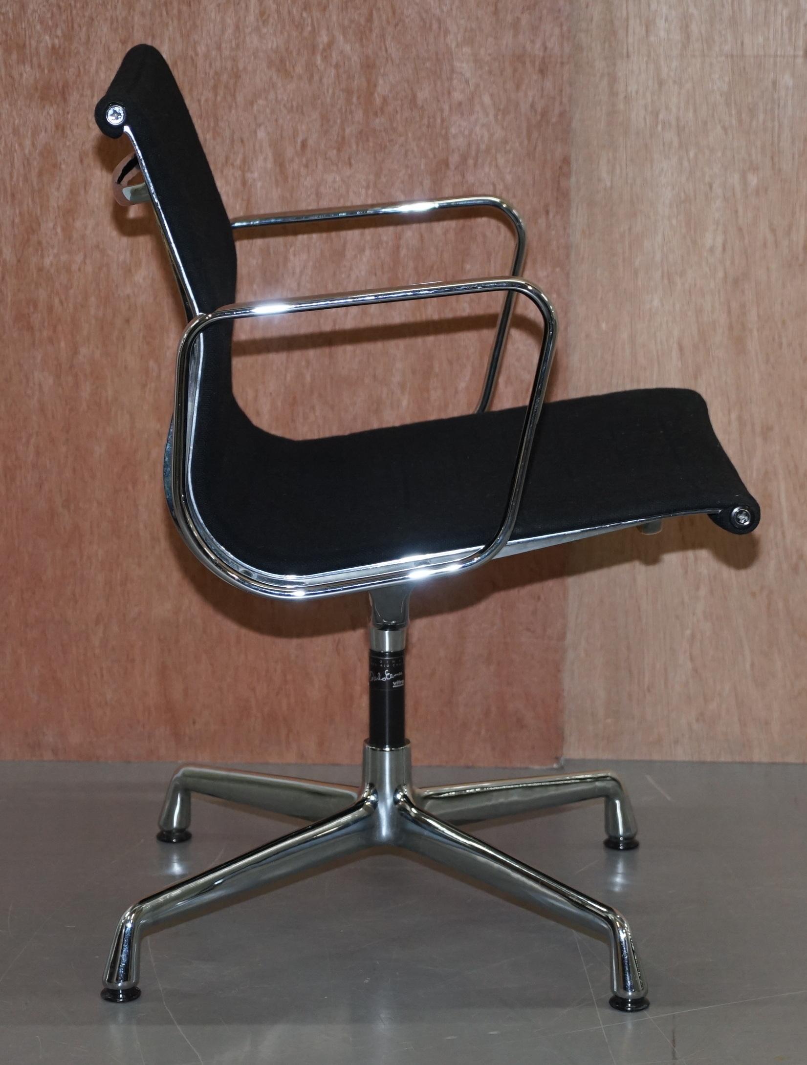 1 of 2 Original Vitra Eames EA 108 Hopsak Swivel Office Chairs 11