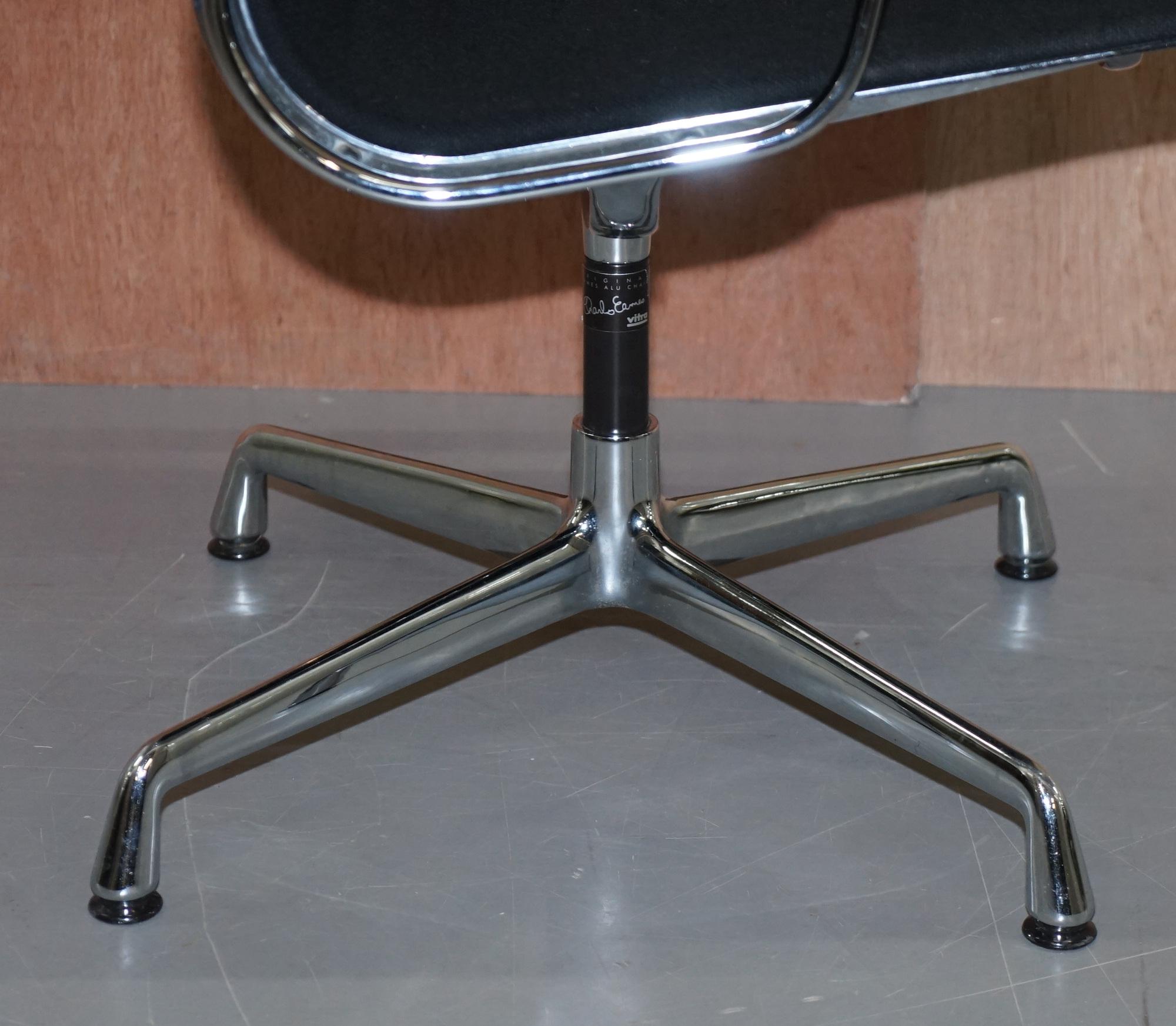 1 of 2 Original Vitra Eames EA 108 Hopsak Swivel Office Chairs 12