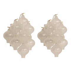 1 of 2 Pair of Kalmar 'Tulipan' Sconces Wall Lights, Austria, 1970s
