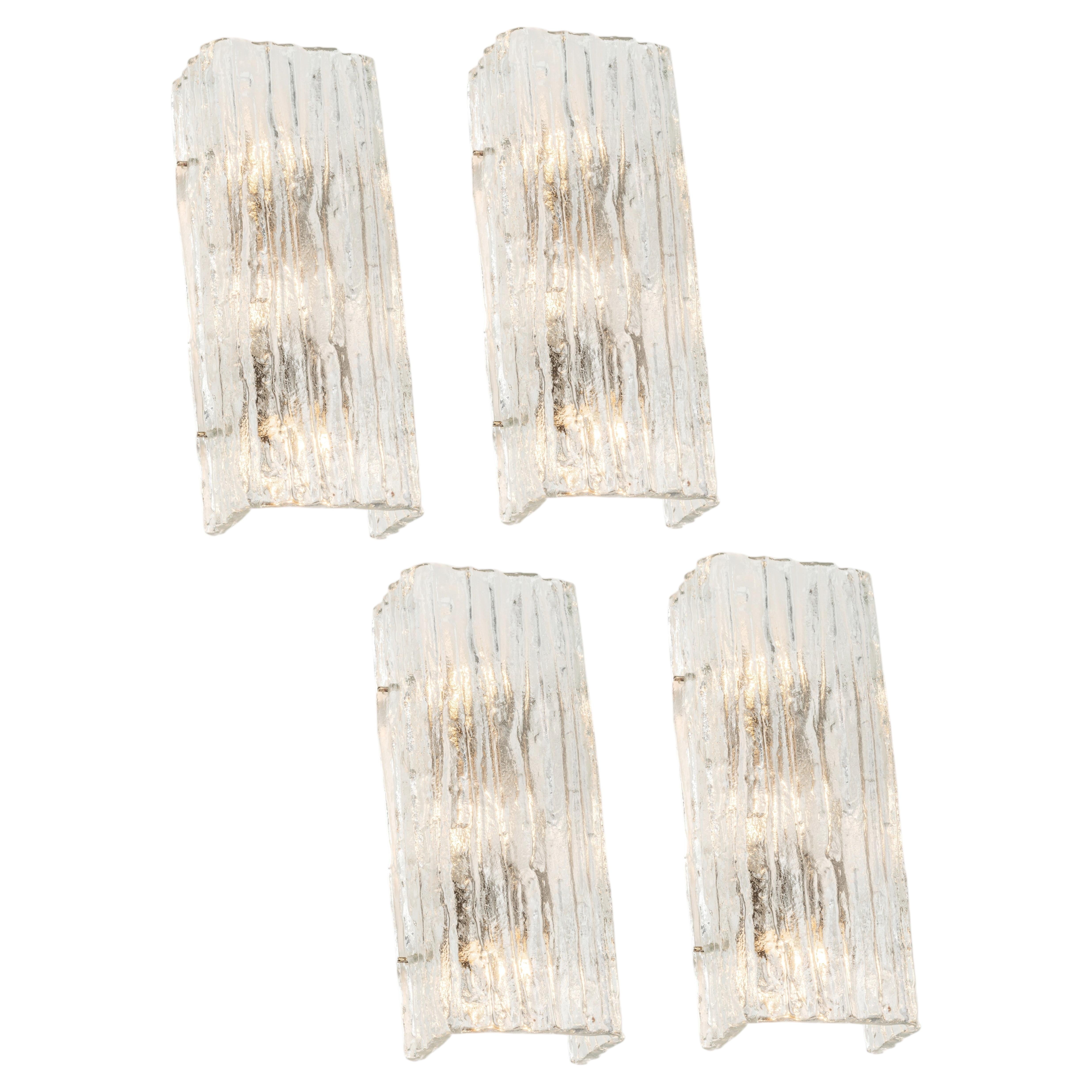 1 of 2 Pairs of Kalmar Sconces Wall Lights, Austria, 1960s