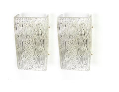 1 of 2 Pairs of Large Kalmar Sconces Wall Lights, Austria, 1960s