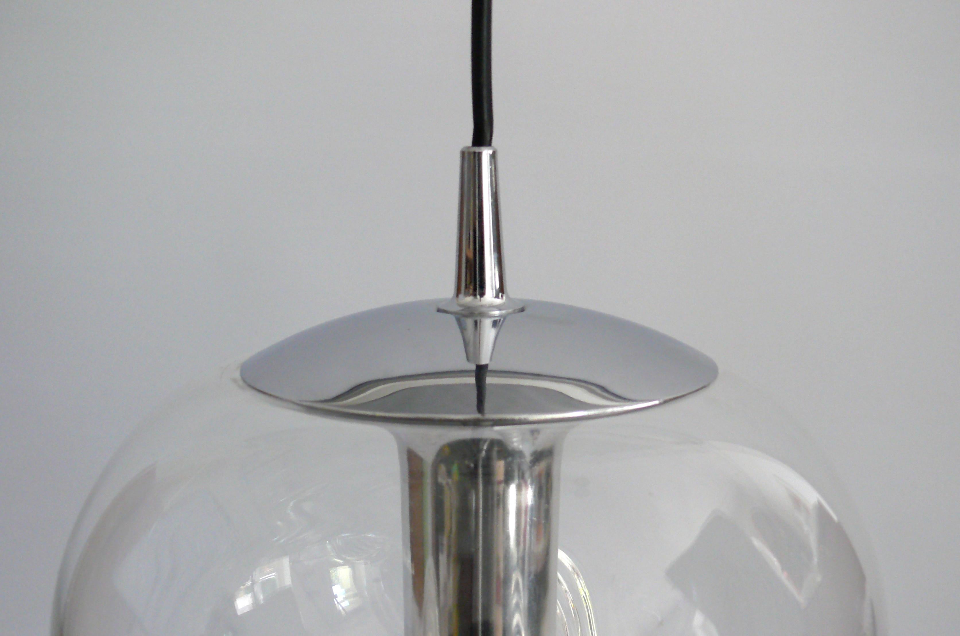 Mid-Century Modern 1 of 2 Peill & Putzler Pendant Lamp 