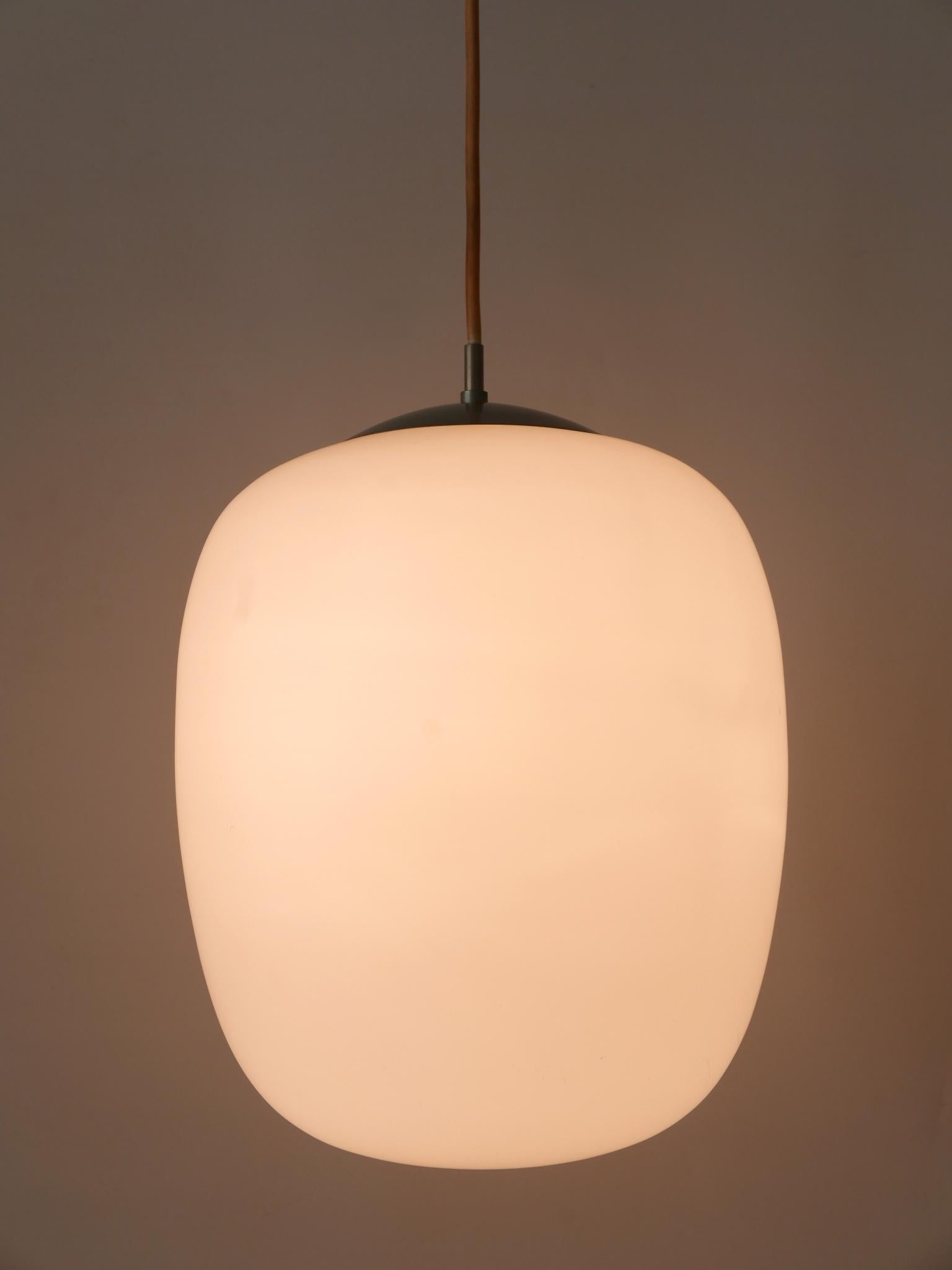 1 of 2 Pendant Lamp Düren by Wilhelm Wagenfeld for Peill & Putzler Germany 1950s For Sale 5