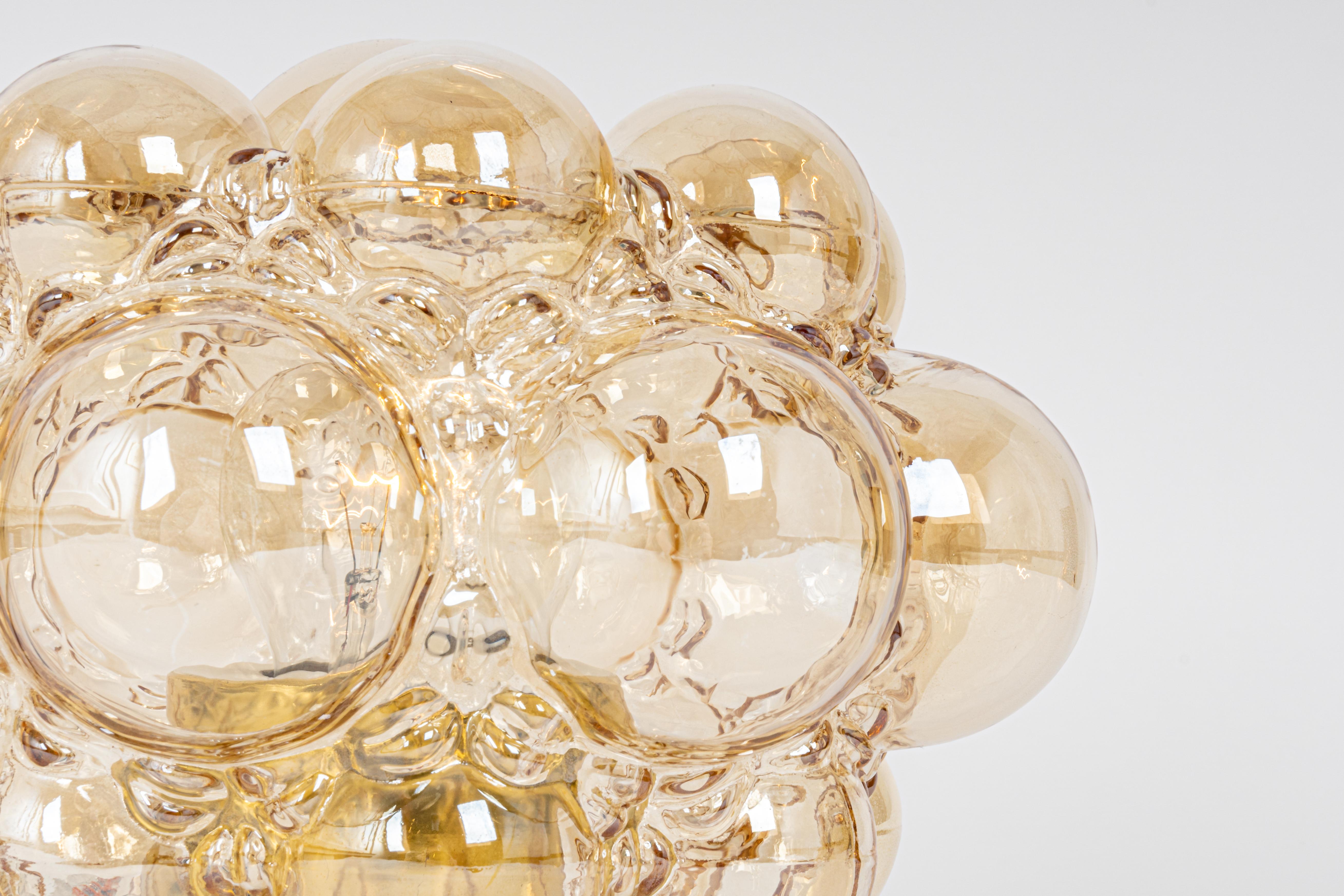 1 de 2 Flushmount Petite Bubble Glass de Helena Tynell, Limburgo, Alemania, década de 1970 en venta 3