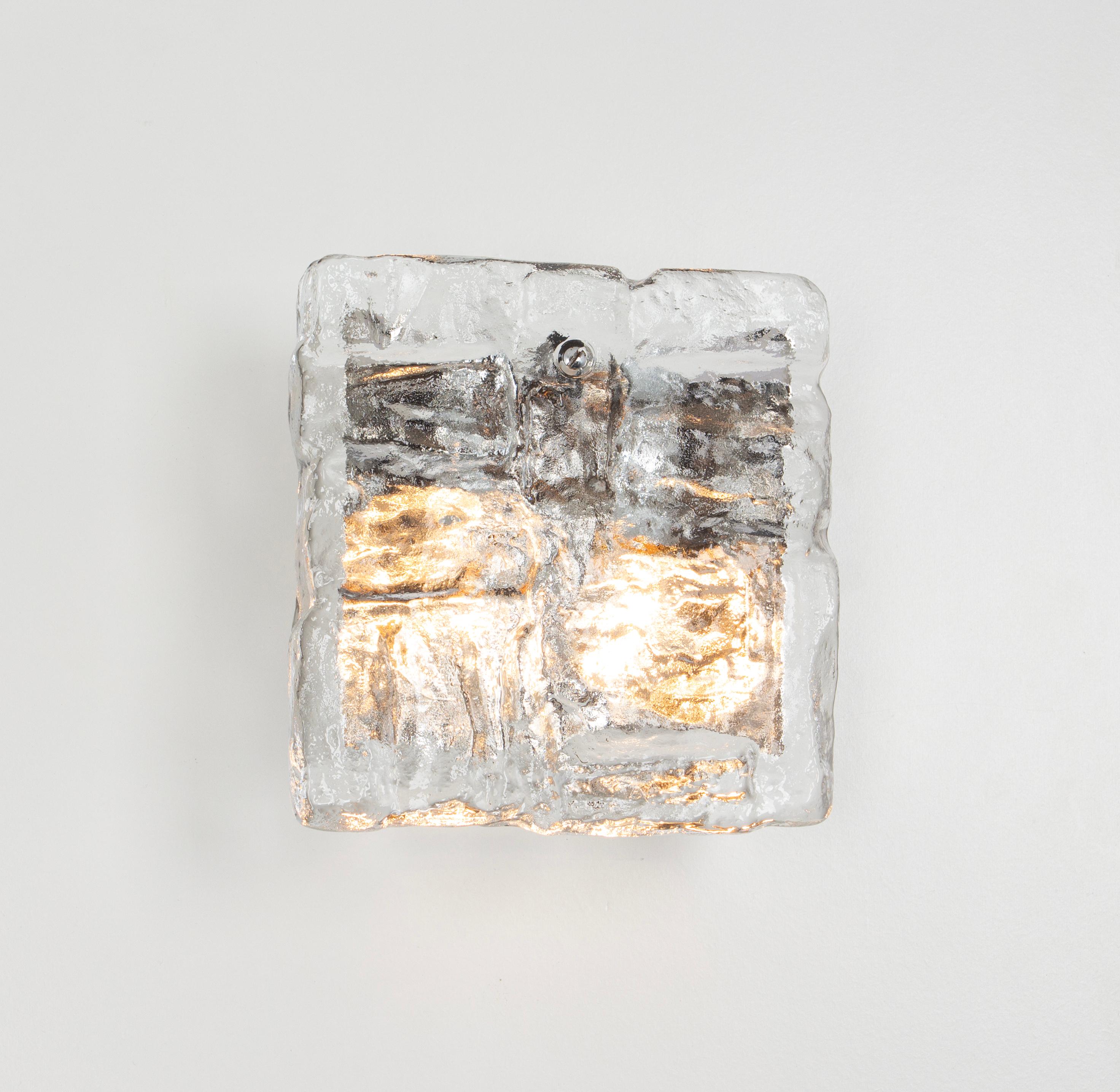 1 von 2 Petite Murano Lights Wandleuchten Murano Glas von Kalmar, Österreich, 1960er Jahre im Angebot 5