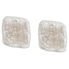 1 of 2 Petite Kalmar Wall Lights Murano Glass by Kalmar, Austria, 1960s