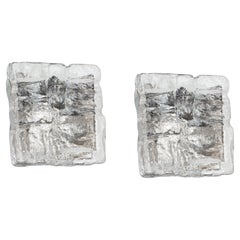 1 di 2 Petite Kalmar Wall Lights Vetro di Murano di Kalmar, Austria, anni '60