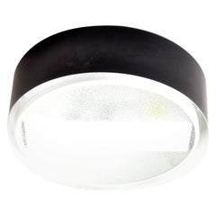 1 of 2 RAAK Amsterdam Lampada da soffitto a incasso in metallo e vetro smerigliato