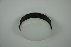1 von 2 Runder Flush Mount aus der Mitte des Jahrhunderts, 1960er Jahre, Italien