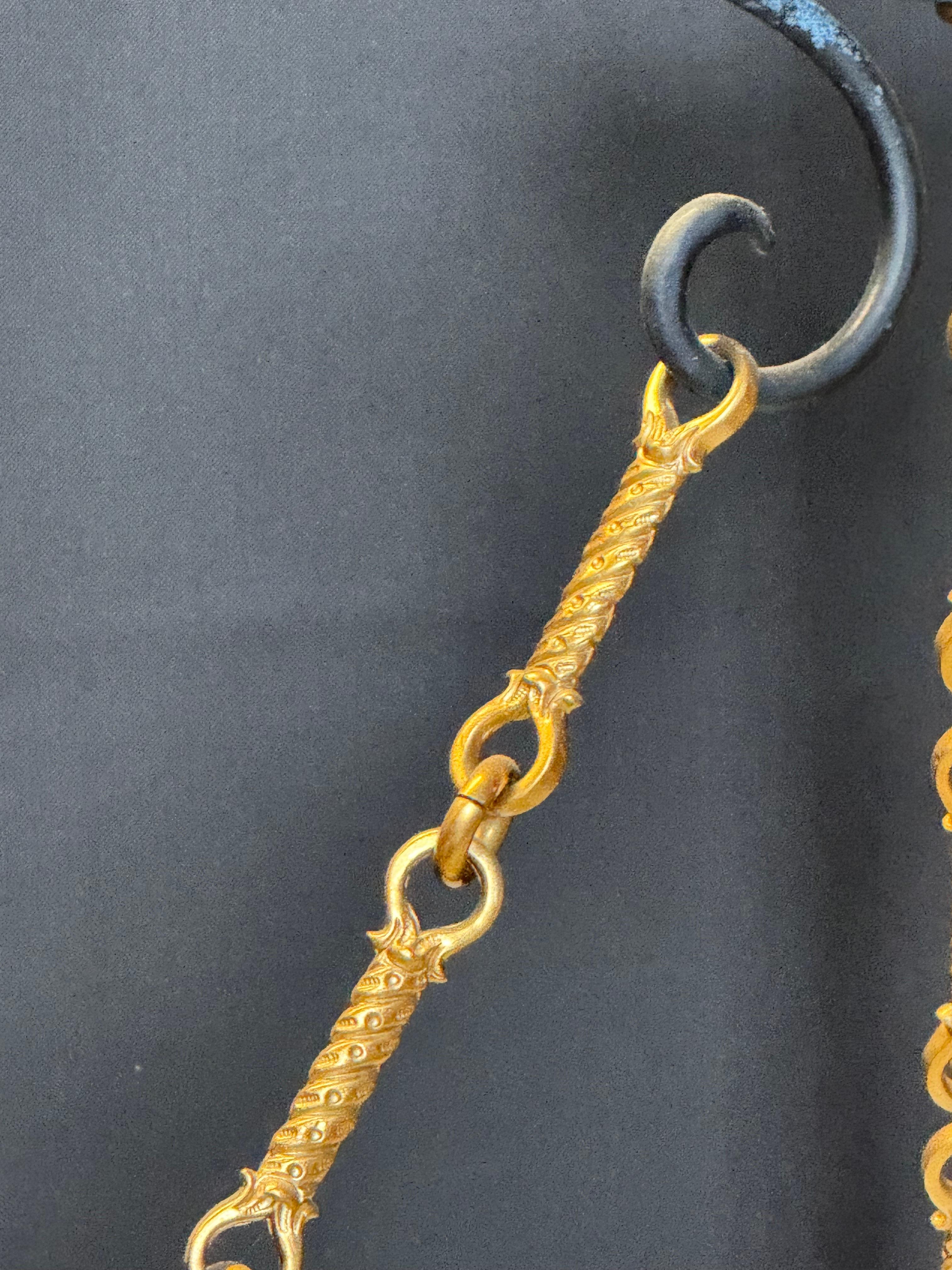 Fine XX secolo 1 of 2 Lampadario 