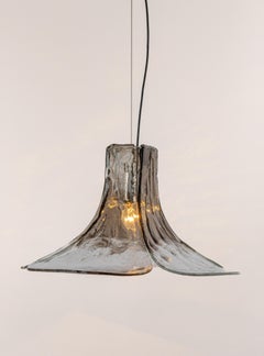 1 de 2 Impresionante lámpara colgante de Murano diseñada por Carlo Nason para Kalmar, años 70