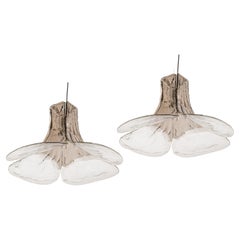 1 de 2 Impresionante lámpara colgante de Murano diseñada por Carlo Nason para Kalmar, años 70