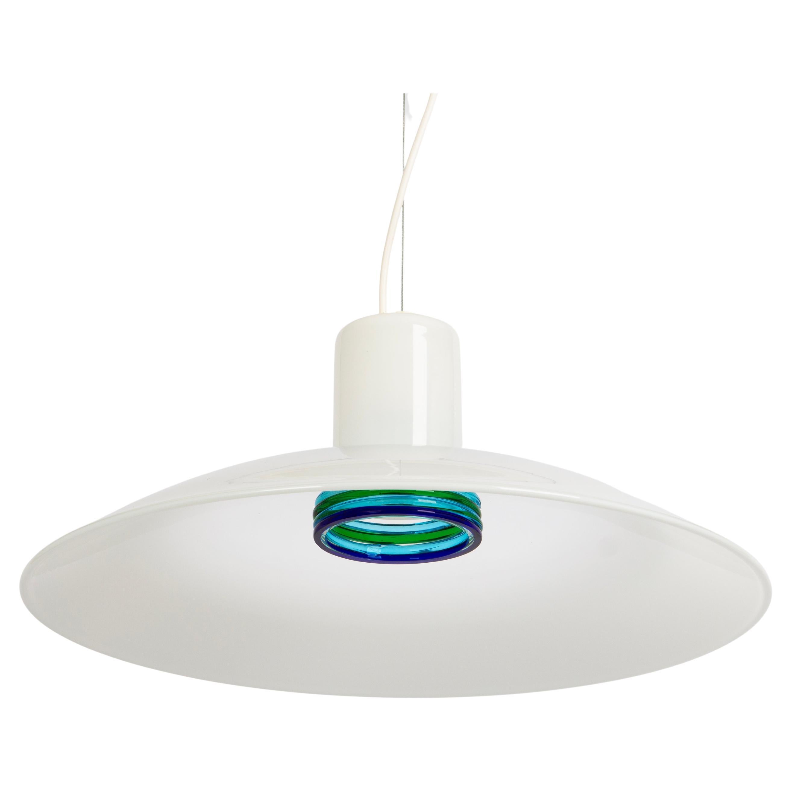 Stunning Murano Pendant Light Designed by Carlo Nason for Kalmar, 1980s